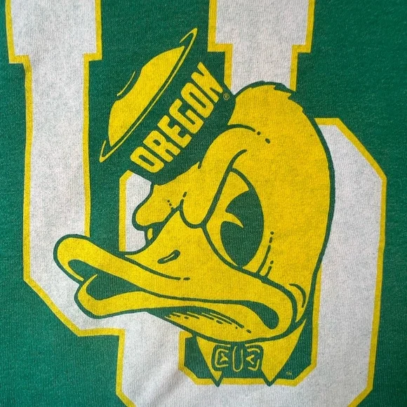 Oregon Ducks Green Sweatshirt Hoodie Women’s XS - Picture 3 of 6